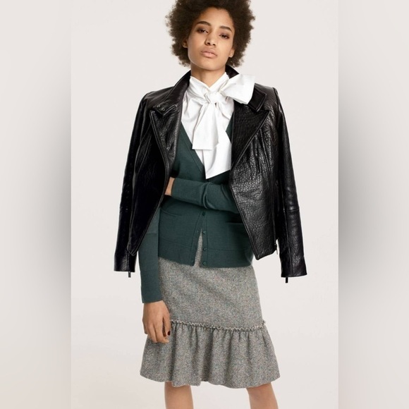 Melanie Lyne Minty Fresh Ruffle Bottom Pencil Skirt - Picture 13 of 15